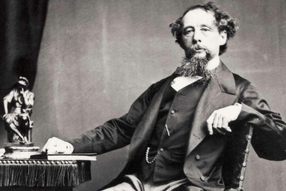 Charles Dickens – Portrait of the British novelist.